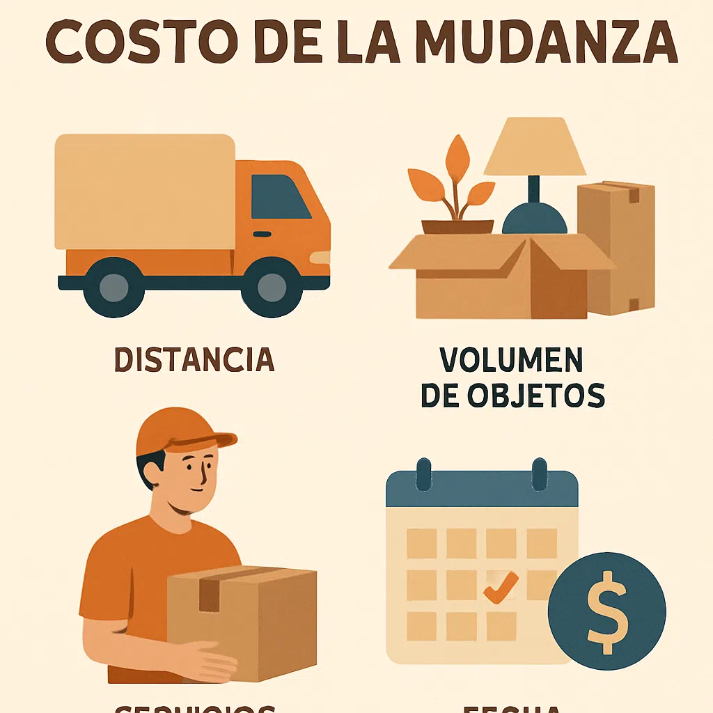 FACTORES QUE INFLUYEN EN EL PRECIO DE UNA MUDANZA PEQUEÑA
